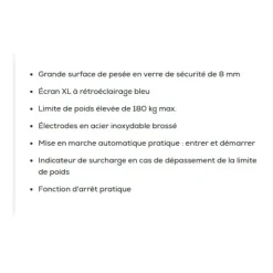 Beurer Pèse-personne impédancemètre BF 183
