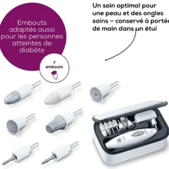 Beurer Set manucure/pédicure avec ponceuse