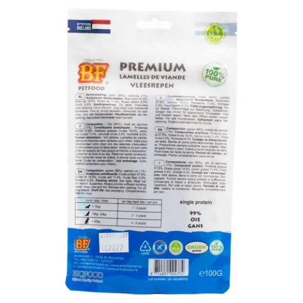 BF Petfood Lamelles de viande