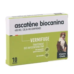 Biocanina Ascatène Vermifuge comprimés