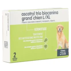 Biocanina Ascatryl Trio grand chien comprimés