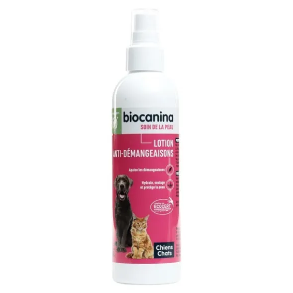 Biocanina lotion anti-démangeaisons bio
