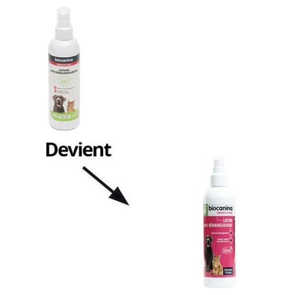 Biocanina lotion anti-démangeaisons bio