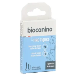 Biocanina Tire-tiques 3 crochets
