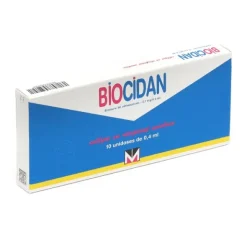 Biocidan collyre unidoses