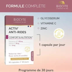 Biocyte Activ' Anti-rides capsules