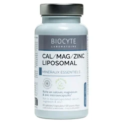 Biocyte Cal/Mag/Zinc liposomal gélule