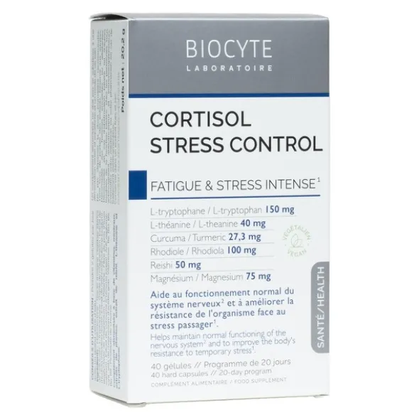 Biocyte Cortisol Stress Control gélules