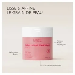 Biocyte Exfoliating Toner Pad cotons imbibés exfoliants