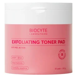 Biocyte Exfoliating Toner Pad cotons imbibés exfoliants