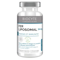 Biocyte Fer Liposomal gélules