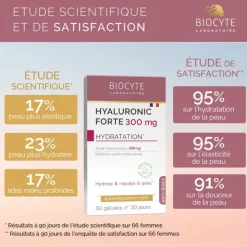 Biocyte Hyaluronic Forte 300 mg Anti-âge gélules