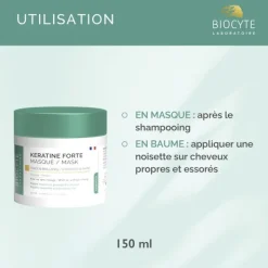 Biocyte Keratine Forte masque