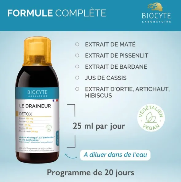 Biocyte le Draineur solution buvable