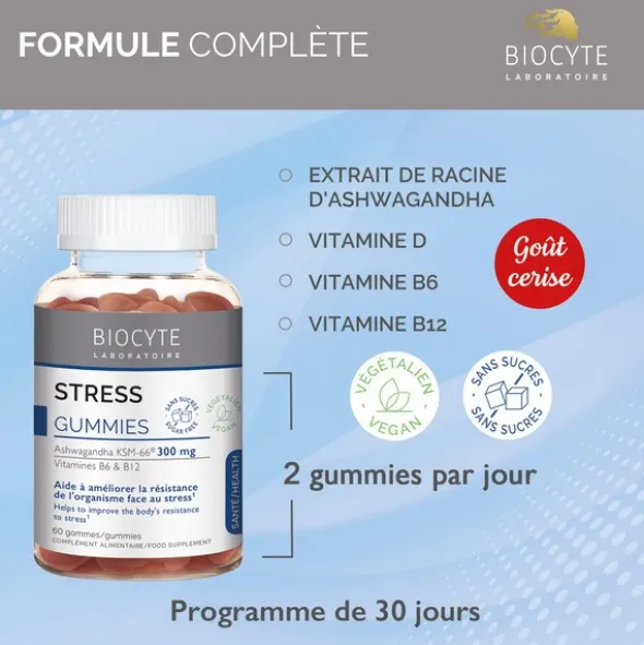 Biocyte Stress gummies