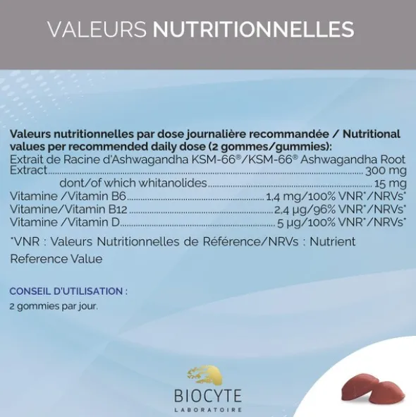 Biocyte Stress gummies