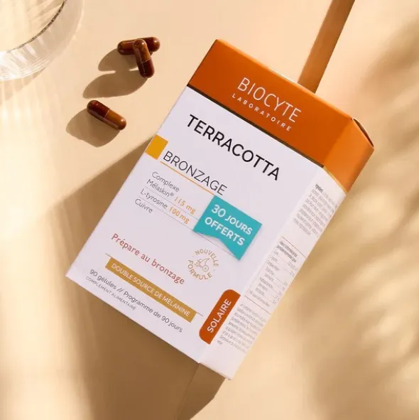 Biocyte Terracotta Bronzage gélules