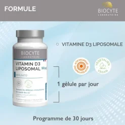Biocyte Vitamin D3 Liposomal gélules