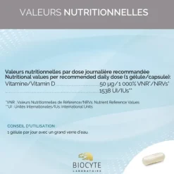 Biocyte Vitamin D3 Liposomal gélules