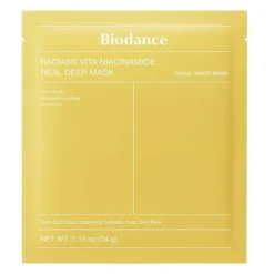 Biodance masque éclat Radiant Vita Niacinamide real deep mask