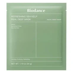 Biodance Masque rafraîchissant aux algues marines Real Deep Mask
