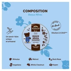 Biofloral Fleurs de Bach Gummies enfant Beaux rêves bio