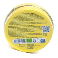 Biofloral Fleurs de Bach Pastilles SOS Nuit paisible bio