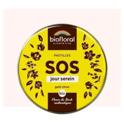 Biofloral Fleurs de Bach Pastilles Secours Jour serein bio