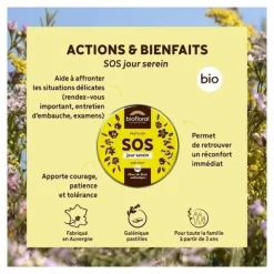 Biofloral Fleurs de Bach Pastilles Secours Jour serein bio