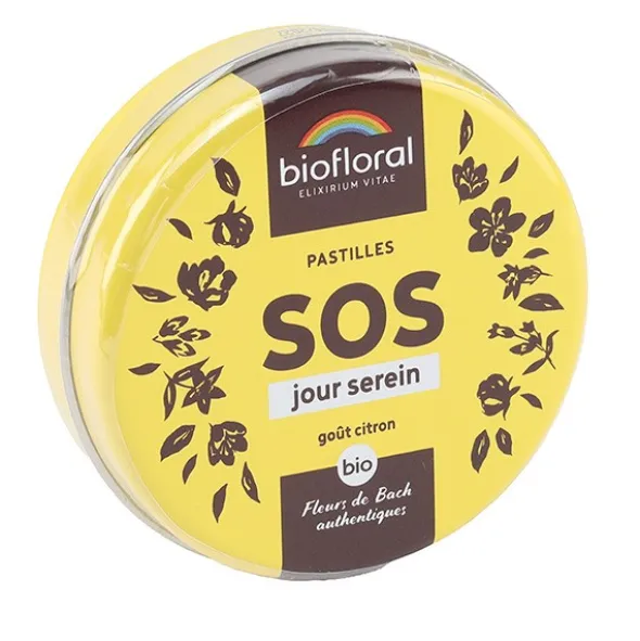 Biofloral Fleurs de Bach Pastilles Secours Jour serein bio