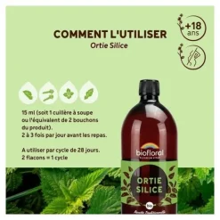 Biofloral Ortie Silice Solution buvable Bio