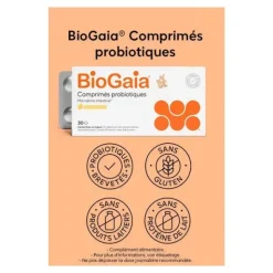 Biogaia comprimés probiotiques à croquer