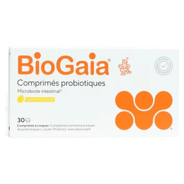 Biogaia comprimés probiotiques à croquer