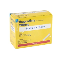 Biogaran Ibuprofène 200 mg stick sans sucre