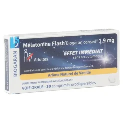 Biogaran Mélatonine Flash 1,9 mg comprimés