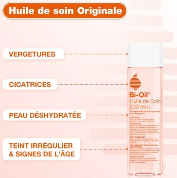 Bi Oil huile de soin visage et corps