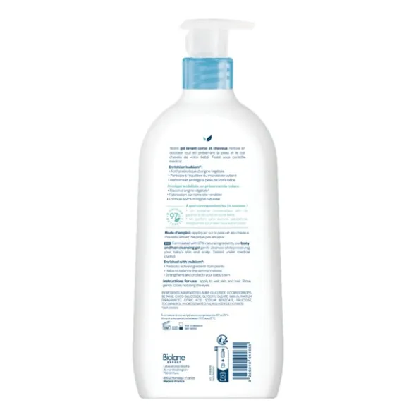 Biolane Expert Gel lavant corps et cheveux