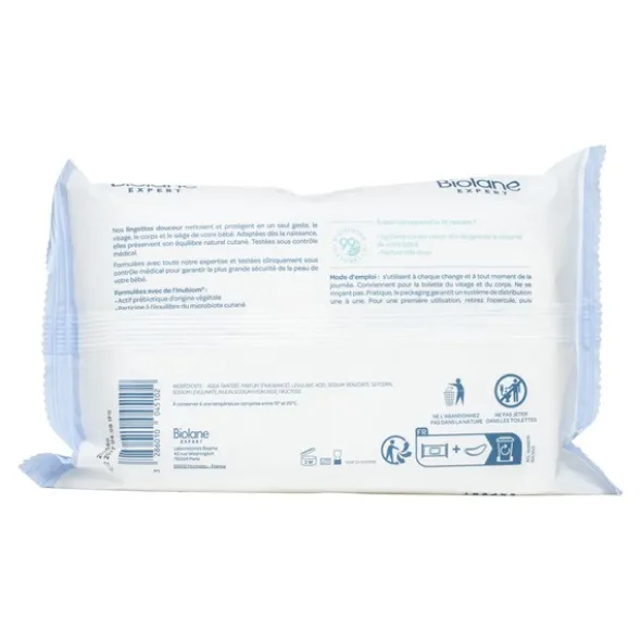 Biolane Expert lingettes douceur