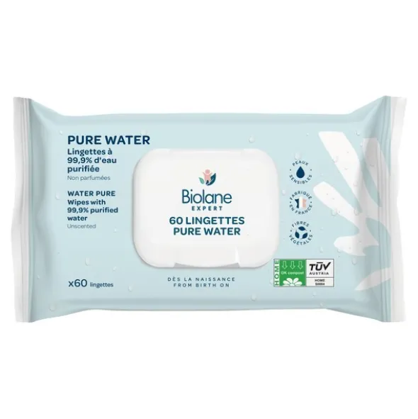 Biolane Expert lingettes Pure Water