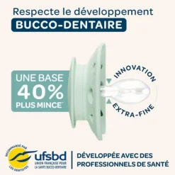 Biolane Sucette anatomique silicone 0-6 mois