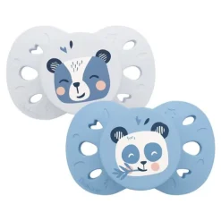 Biolane Sucette anatomique silicone +18 mois