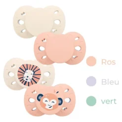 Biolane Sucette anatomique silicone 6-18 mois