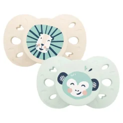 Biolane Sucette anatomique silicone 6-18 mois