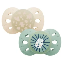 Biolane sucette silicone anatomique 6-18 mois Nuit
