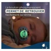 Biolane sucette silicone anatomique +18 mois Nuit