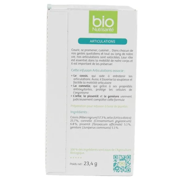 Bio Nutrisanté infusion Articulations sachets