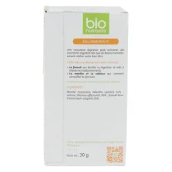 Bio Nutrisanté infusion Ballonnements sachets