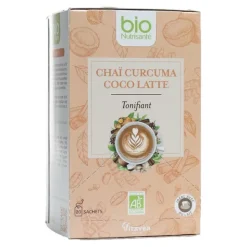 Bio Nutrisanté Infusion Chaï Curcuma Coco Latte sachets