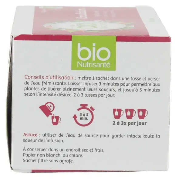 Bio Nutrisanté infusion Circulation sachets