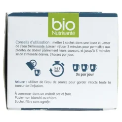 Bio Nutrisanté infusion Douce nuit sachets
